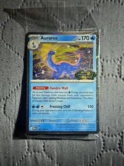 Aurorus 024/088 Cosmo Holo - Pokemon TCG: Perfect Order Stamped Promo Sealed - Image 1