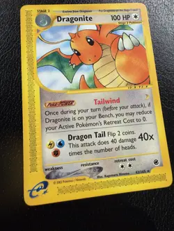 Dragonite 43/165 Non Holo Rare Expedition Pokemon TCG NM/LP - Image 5