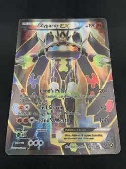 Pokemon Zygarde EX Mega Powers Coll. Full Alt Art Promo #54a MP - Image 1