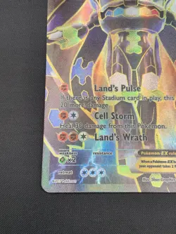 Pokemon Zygarde EX Mega Powers Coll. Full Alt Art Promo #54a MP - Image 5