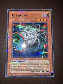 Yu-Gi-Oh! Cyber Jar -HL2-EN001- Ultra Parallel Rare - Unlimited NM! - Image 2