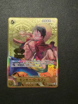 Monkey.D.Luffy (ST13-015) 2nd Anniversary Set One Piece Japanese - Image 1
