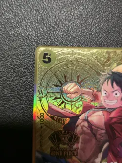 Monkey.D.Luffy (ST13-015) 2nd Anniversary Set One Piece Japanese - Image 2