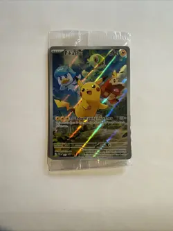Pikachu 027 Sv: Scarlet & Violet Promo Cards Holo Sealed - Image 1