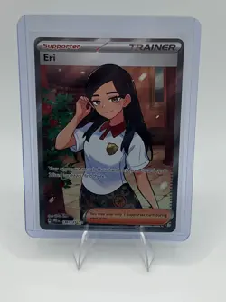 Pokemon Cards Eri 136/131 Prismatic Evolutions Ultra Rare NM - Image 1