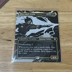 MTG English Fire Lord Azula (0313) (Borderless) NM Normal - Image 1