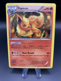 Flareon - 13/98 (Cosmos Holo) Holo Promo Miscellaneous Cards 013/098 LP - Image 1