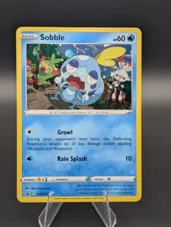 Sobble Holo Promo SWSH: Sword & Shield Promo Cards SWSH073 Swirl - Image 1