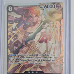 Nami Special Rush 6000 Power Character One Piece Card Game EN - Image 1