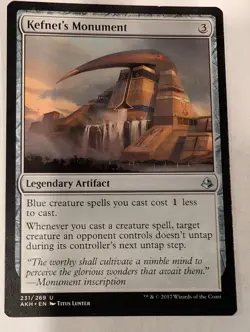 Kefnet's Monument - Amonkhet - Magic the Gathering MTG Nice! - Image 1