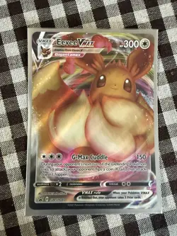 Pokemon TCG Eevee VMAX SWSH087 - Black Star Promo - Gigantamax Holo - Image 1