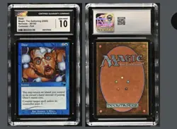 Wizards of the Coast Daze Nemesis Foil CGC 10 30/143 Blue Common (2000) - Image 1
