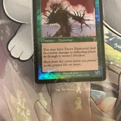 MTG - Sealed THORN ELEMENTAL FOIL 7th Edition Creature 2001 - NM - Image 5