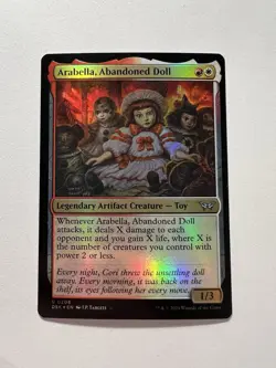 Arabella, Abandoned Doll - FOIL - MTG Duskmourn: House of Horror - NM - Image 1