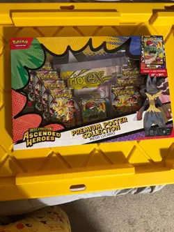 Pokemon TCG Mega Lucario Premium Poster Collection Ascended Heroes - Image 1