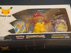 Pokemon TCG Celebrations Premium Figure Collection Pikachu VMAX Box 820650809408 - Image 2