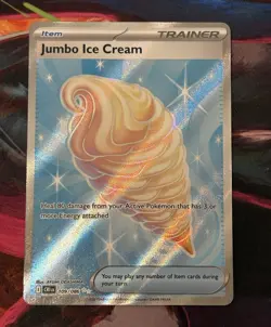 Jumbo Ice Cream 109/086 Chaos Rising Secret Rare Holo FullArt Trainer NM Pokemon - Image 1