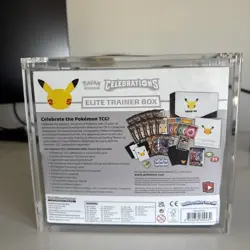 Pokemon TCG Celebrations ETB Elite Trainer Box 25th & Protector Box -New Sealed - Image 3