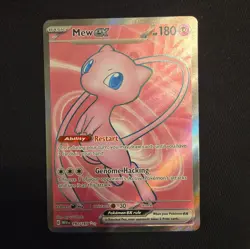 Mew ex 193/165 Near Mint SV 151 Ultra Rare Full Art Holo English - Image 1