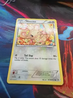 Pokemon TCG Minccino RC18/RC25 Legendary Treasures Radiant Collection - Image 1