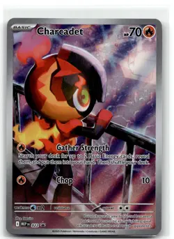 Charcadet 022 Holo Promo ME: Mega Evolution Promo Pokemon NM b6 - Image 1