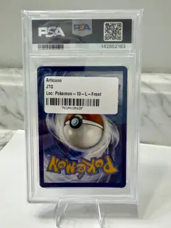 2025 POKEMON JTG EN-JOURNEY TOGETHER ILLUSTRATION RARE #161 ARTICUNO PSA 9 - Image 2