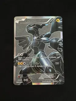 Zekrom (114 Full Art) 114/114 Black & White Holo Pokemon TCG - LP - Image 1