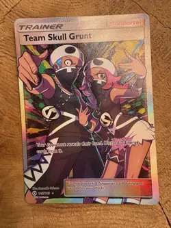 Pokemon TCG Team Skull Grunt Full Art Ultra Rare 149/149 SM Base Set 2017 NM/LP - Image 1