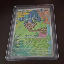 Pokemon TCG Hitmontop 240/217 Stellar Crown Illustration Rare Full Art Holo Eng - Image 1