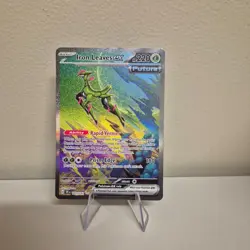 Iron Leaves ex SIR 203/162 Temporal Forces Pokemon TCG 2024 Lightly Played - Image 1