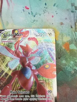 Pokemon TCG Scizor VMAX Darkness Ablaze 119/189 Holo Ultra Rare - Image 3