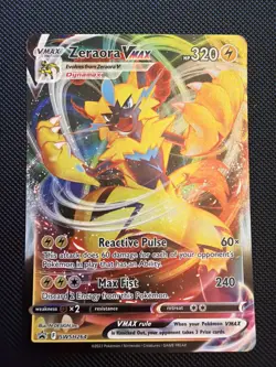 Zeraora VMAX SWSH264 Holo Promo Sword & Shield Promo Pokemon - Image 1