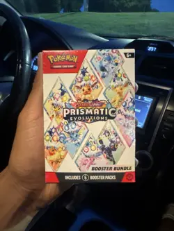 Pokemon TCG PRISMATIC EVOLUTIONS Booster Bundle 6 Packs FACTORY SEALED Brand New - Image 1