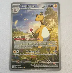 The Pokemon Company Ampharos 090/086 Secret Rare Full Art Holo 160HP - Image 1