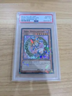 M2 2012 Yu-Gi-Oh! 6b #EN064 Dark Magician Girl Duel Terminal 6b PSA 8 - Image 1