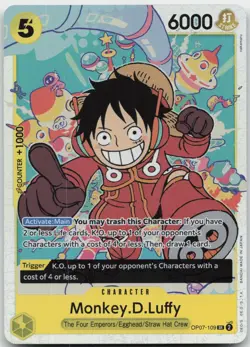Monkey.D.Luffy (109) OP07-109 500 Years in the Future One Piece - Image 1