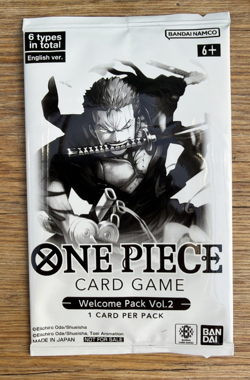 16X One Piece TCG The Azure Sea's Seven Welcome Packs Vol.2 Sealed Packs - Image 2