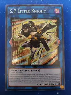 Yugioh S:P Little Knight AGOV-EN046 Secret Rare 1st ED - Image 1