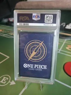 Bandai One Piece CCG Gear Two OP11-080 Alt Art Holo EN PSA 10 2025 - Image 2