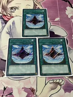 Yugioh 2 NM 1 LP Dimensional Fissure RYMP LCGX 1st Edition (Secret Rare) - Image 1