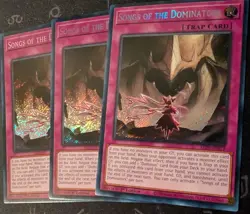 SONGS OF THE DOMINATORS 1ST EDITION SECRET RARE ALIN-EN078 YUGIOH! - Image 1