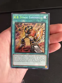 YuGiOh - R.B. Stage Landing - DUAD-EN096 - Secret Rare - 1st Edition - NM - Image 1