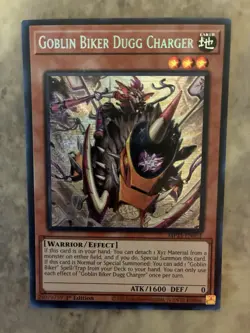 Yugioh! TCG - Goblin Biker Dugg Charger - Prismatic Secret Rare - MP25-EN051 - Image 1