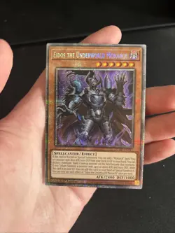 Yugioh Eidos the Underworld Monarch DUAD-EN017 Starlight Rare 1st Edition NM - Image 1