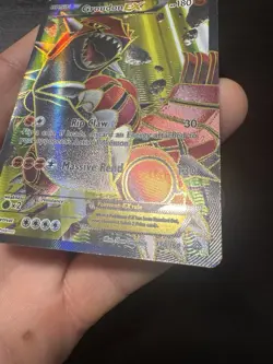 Groudon EX 150/160 Full Art Holo Rare XY Primal Clash Pokemon Card DMG - Image 10
