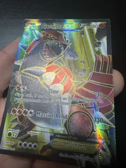 Groudon EX 150/160 Full Art Holo Rare XY Primal Clash Pokemon Card DMG - Image 8