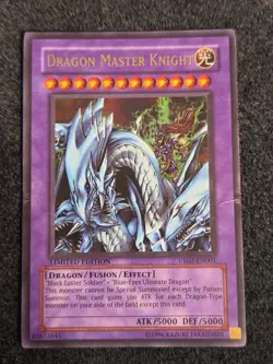 Dragon Master Knight - UE02-EN001 - Ultra Rare Yugioh Promo Card HP Yu-Gi-Oh! - Image 1