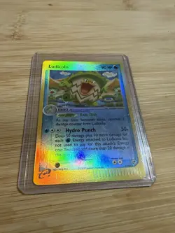 Pokemon TCG Ludicolo 7/100 EX Sandstorm Reverse Holo Rare Card NM Condition - Image 2