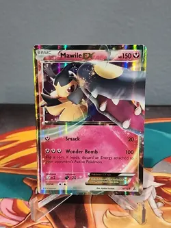 Mawile EX XY103 Black Star Promo Pokemon Card MP See Description  - Image 1