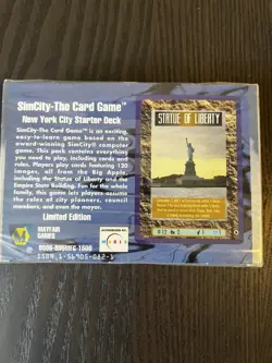 1996 SIM City The Card Game New York City Starter Deck - Image 2